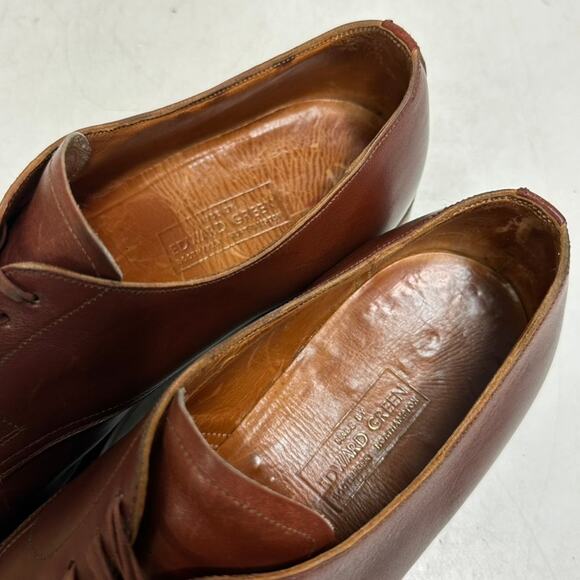 FULLY RESOLED Edward Green Coniston Cap Toe Derby Made in England UK 8.5 US 9.5 main image 7